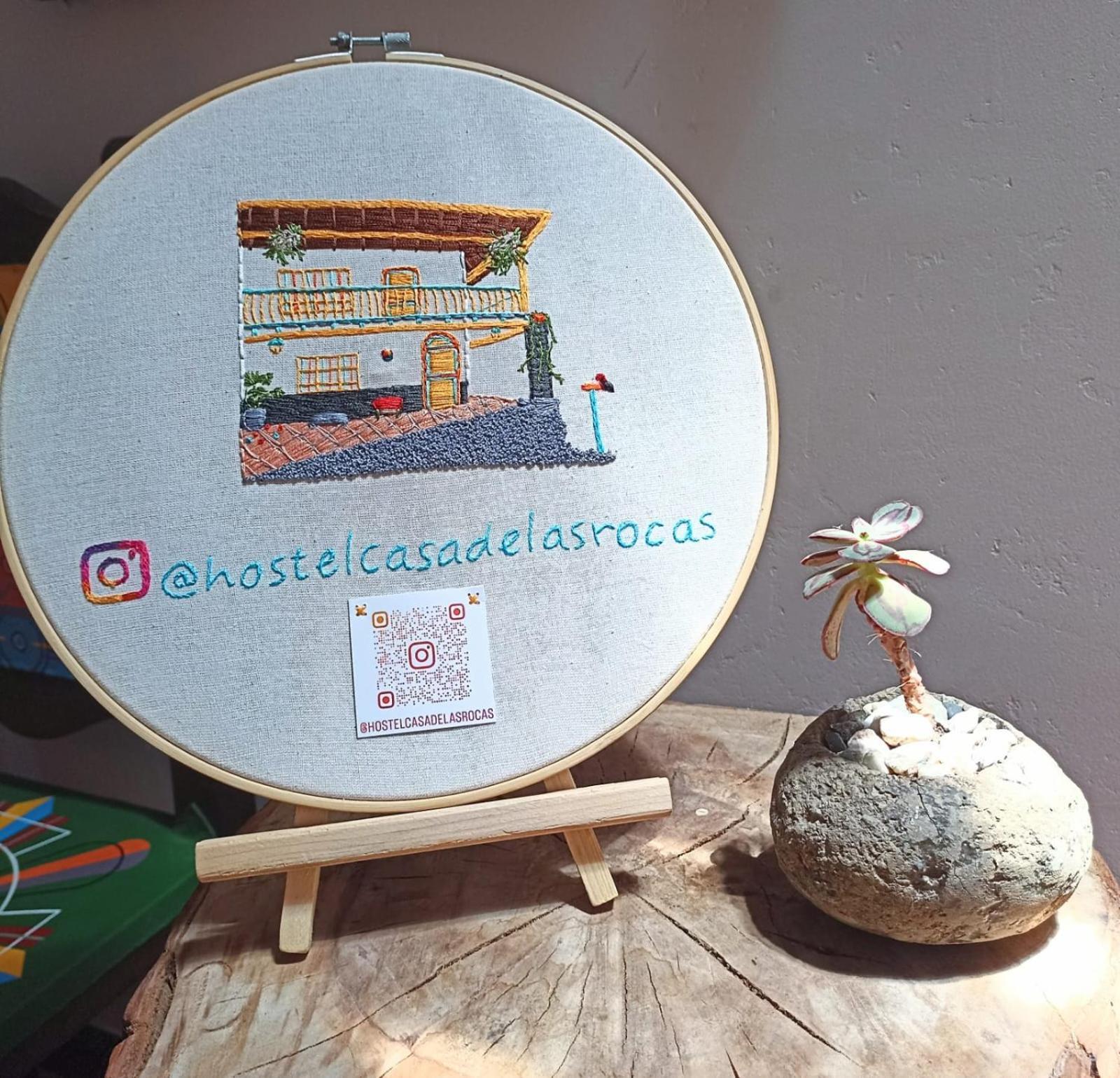 Casa De Las Rocas Hostel Jardin Exterior photo